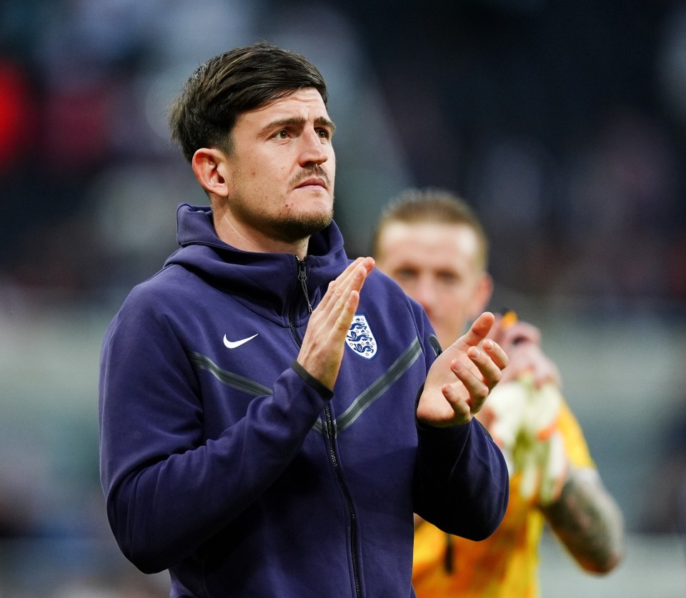 Harry Maguire missed out on the final Euros squad through injury