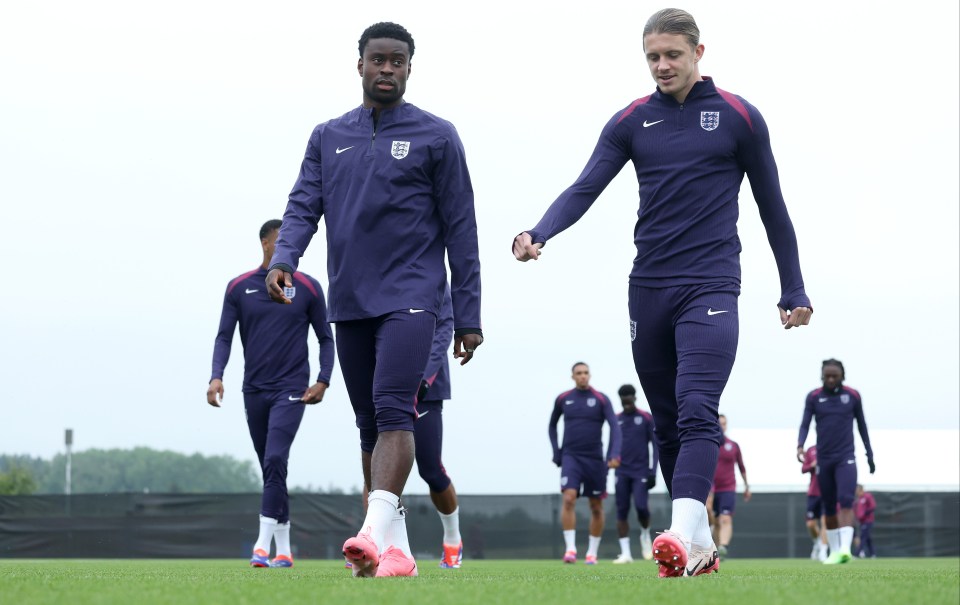 Marc Guehi and Conor Gallagher were team-mates at Crystal Palace