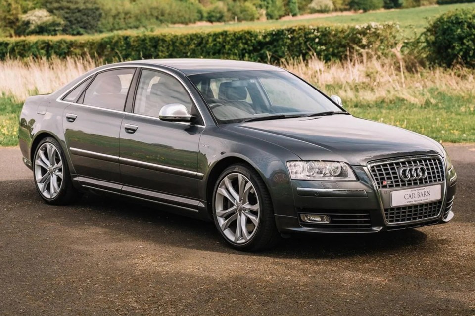 Jude Law bought this sleek Audi S8 in 2009