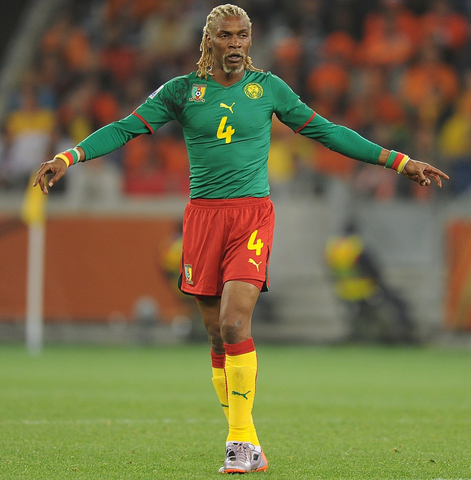 Cameroon legend Rigobert Song, who played for Liverpool and West Ham, is Nsemba's uncle