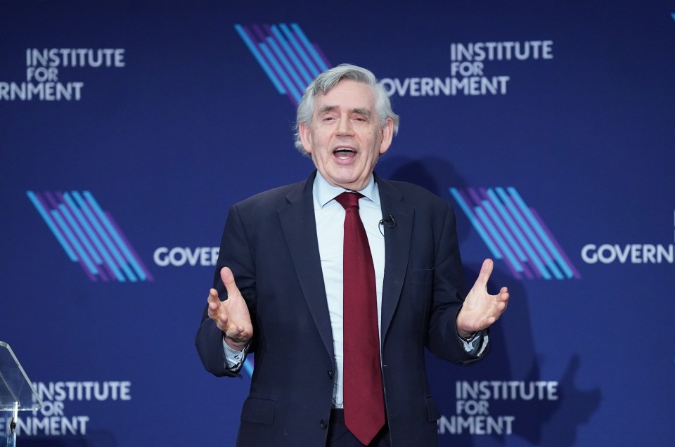 Former PM Gordon Brown has been made a Companion of Honour