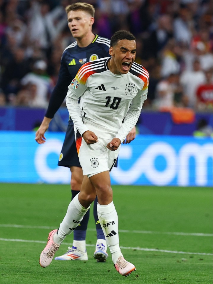 Musiala's accomplished finish put Germany in complete control