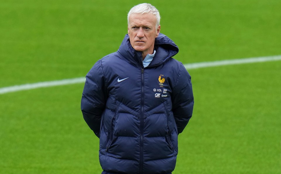 France boss Didier Deschamps is another said to be struggling with illness