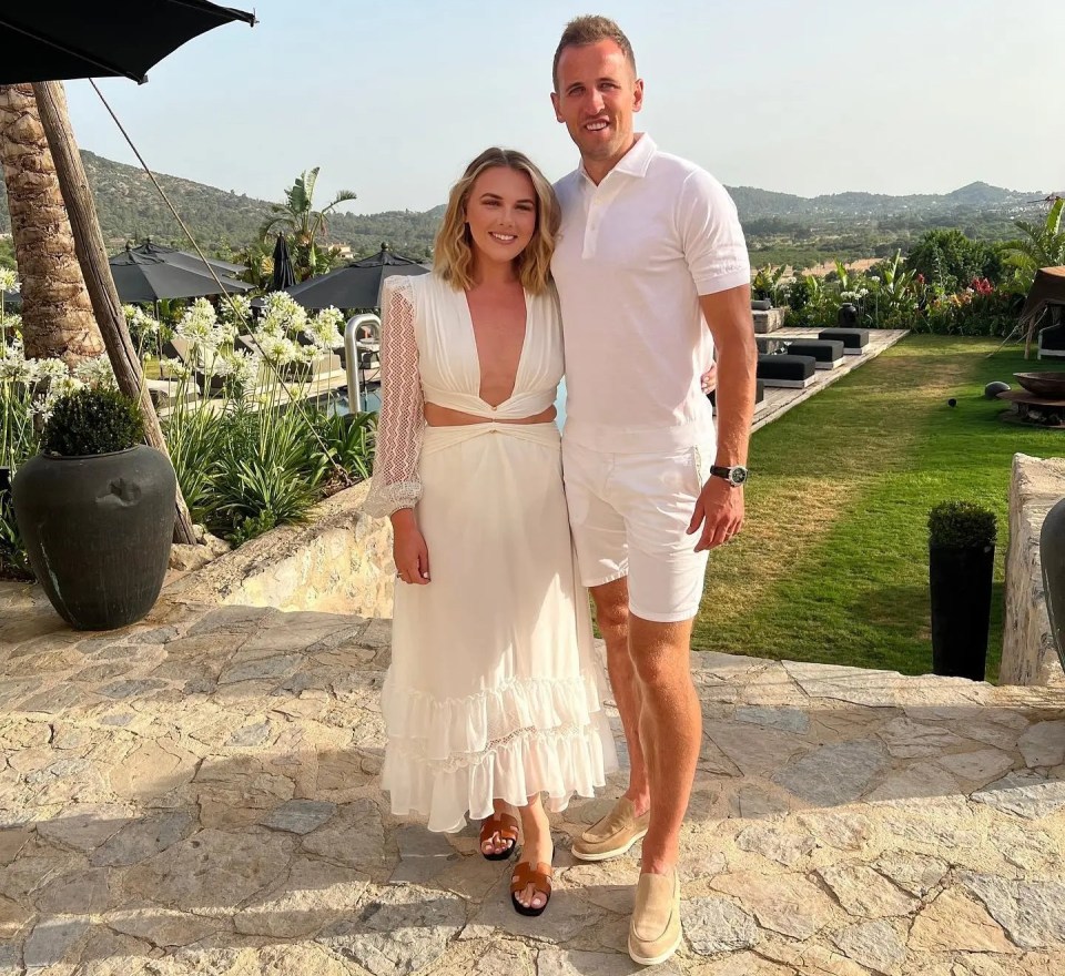 Harry Kane and partner Kate have four children together