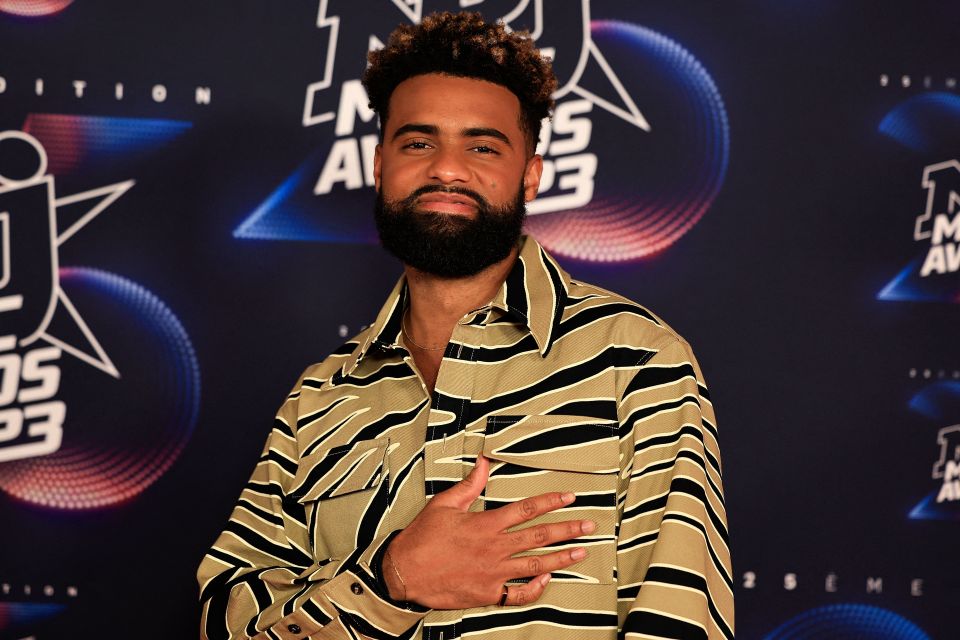 US rapper Paul Russell poses on the red carpet upon his arrival to attend the 25th NRJ Music Awards ceremony at the Palais des Festivals in Cannes, France