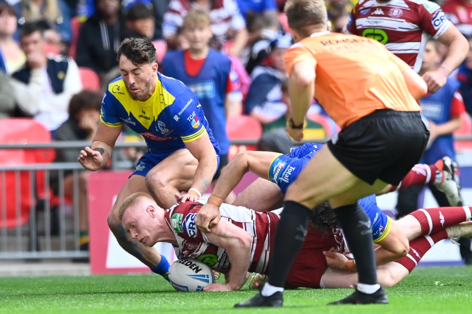 Wigan recently faced Warrington at Wembley in the Challenge Cup final