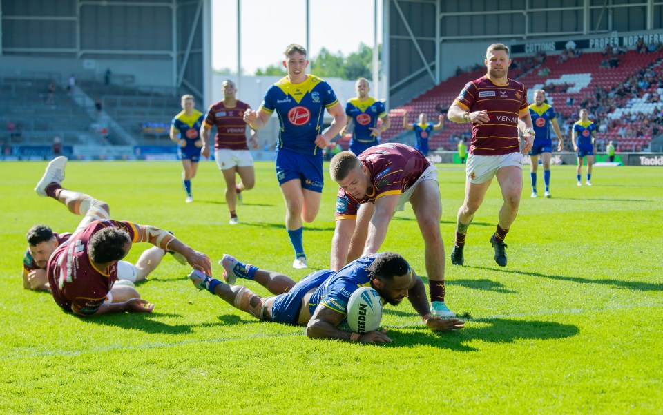 Tai scored one of the tries that sent Warrington to Wembley