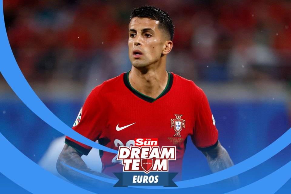 Cancelo almost played as a No10 at times against Czechia