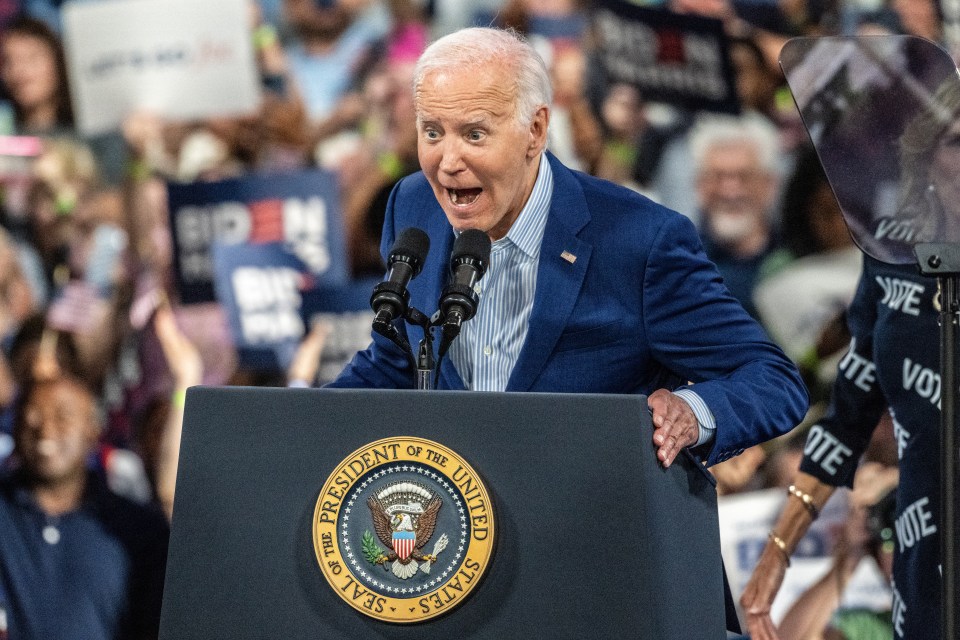 President Joe Biden breaks his silence on the disastrous debate with former president Trump in North Carolina