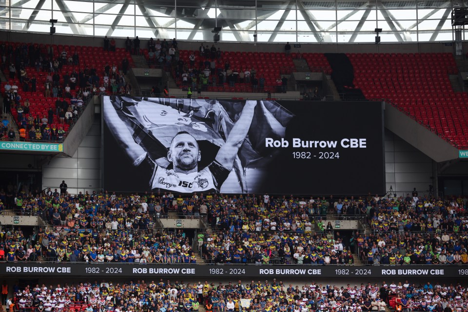 Wembley stood as one to remember Rob Burrow last week