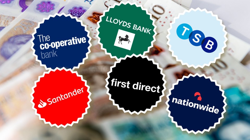 Five major banks and a building society are offering switchers up to £200 free cash