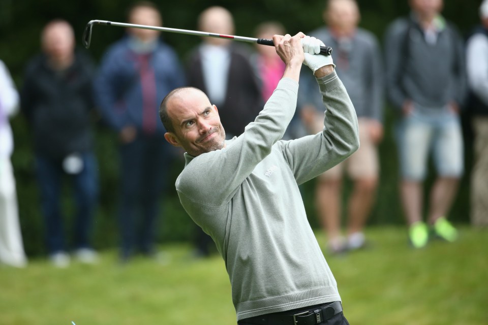 VIRGINIA WATER, ENGLAND - MAY 25: Andrew Cotter in action during the Pro-Am prior to the BMW PGA Championship at Wentworth on May 25, 2016 in Virginia Water, England. (Photo by Warren Little/Getty Images)