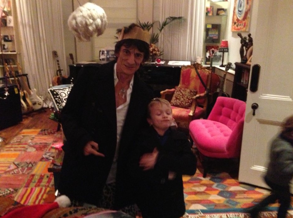 Ronnie Wood hasn't seen Leo box yet