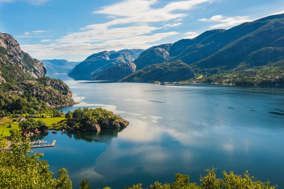 Claire Frost went on a Scandinavia fjord cruise