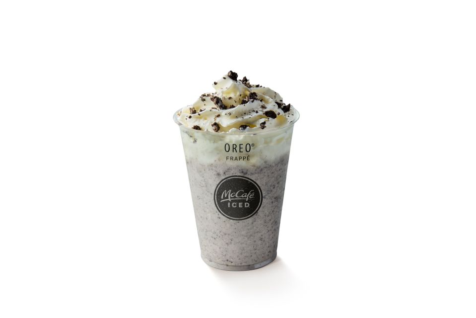 The Oreo frappe has been added to the summer lineup