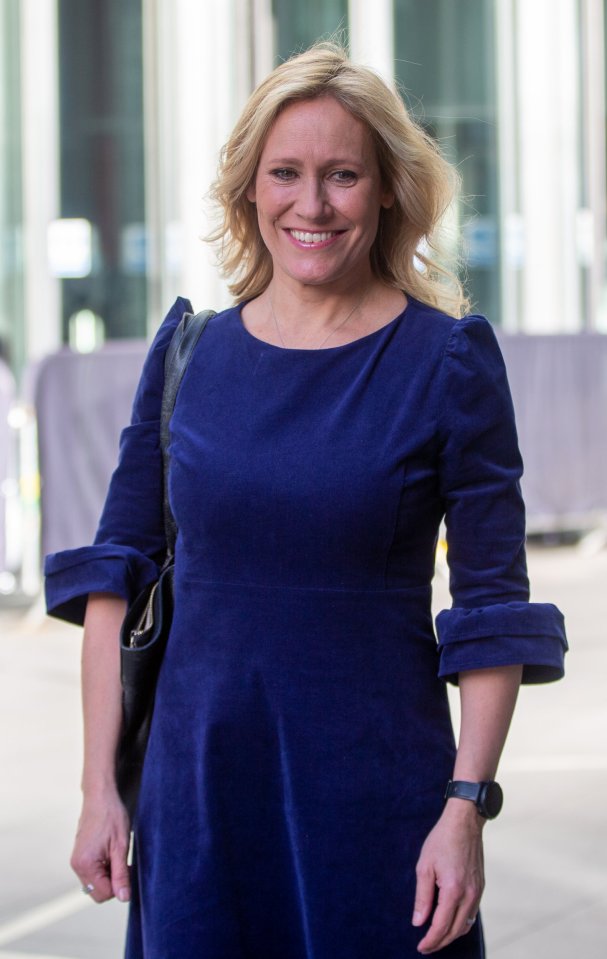 Sophie Raworth had to pull out of the debate after fracturing her ankle