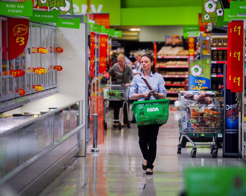 The chocolate was spotted on sale at an Asda supermarket