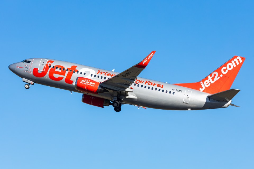 Jet2 was the 13th highest on the list