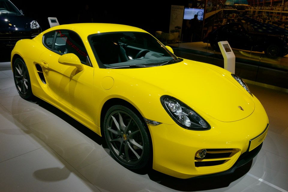 The Porsche Cayman has an average selling price of £30,019 after an increase of a per cent in a year