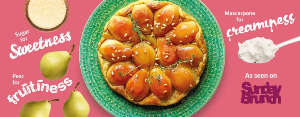 A French classic, this treat combines delicious pastry, sweet caramel and tasty fruit