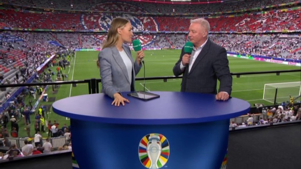 Fans hailed the ITV pundit as 'the one' ahead of Germany vs Scotland