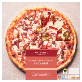 Waitrose Stonebaked Spicy Beef Pizza