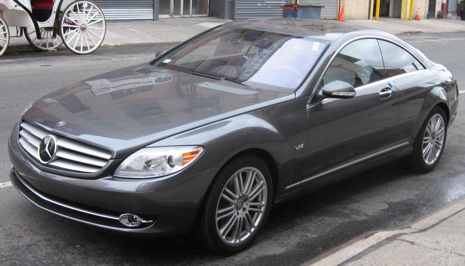 The Mercedes CL600 is a second-hand bargain