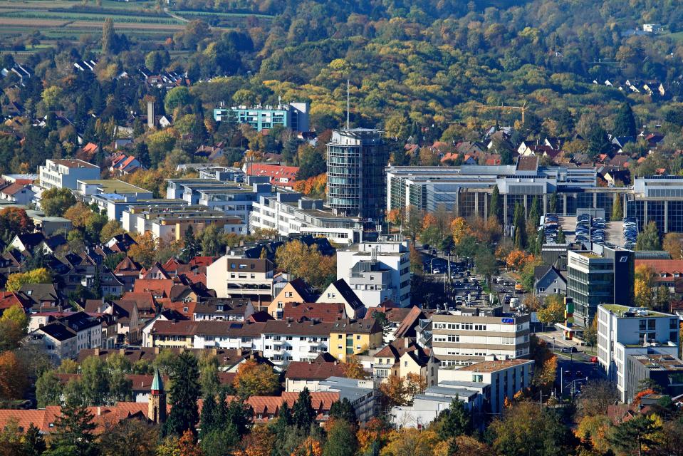 The horror collision took place in Degerloch in Stuttgart