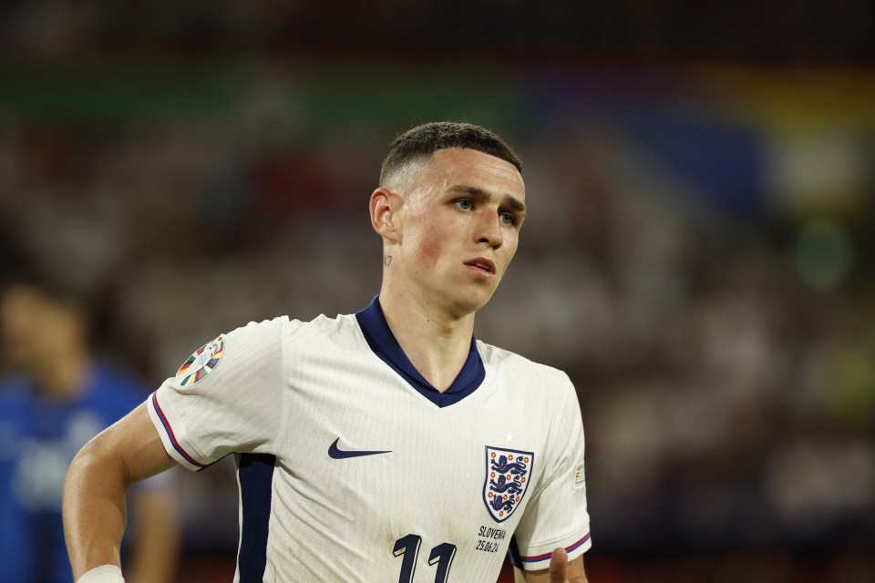 Phil Foden was lively in the match