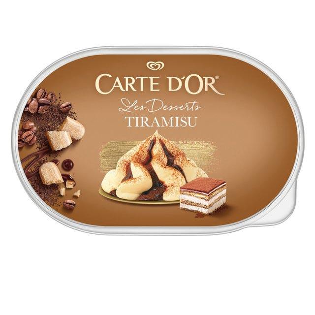 This Carte D’Or tiramisu ice cream is just £3.50 at Morrisons