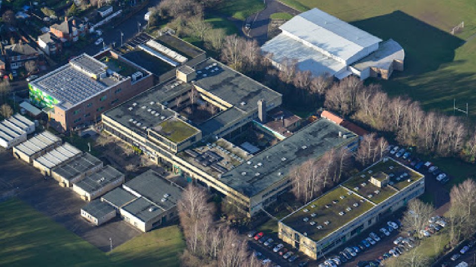 Bitterne Park School, pictured, was one of the schools that received a hoax call this morning