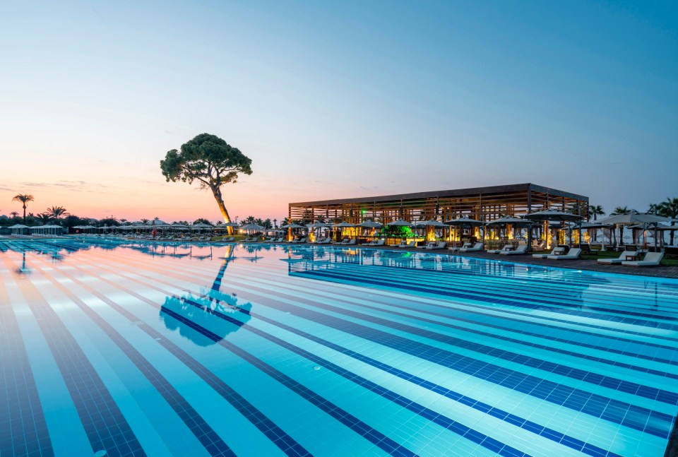 Rixos Premium's stunning poolside