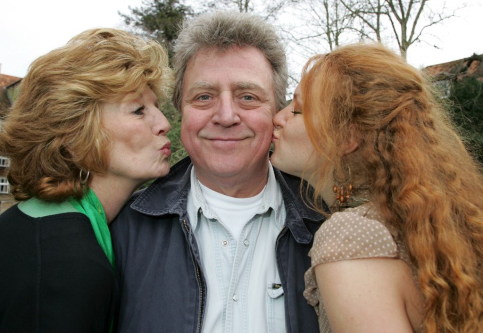 Mandatory Credit: Photo by Geoffrey Swaine/REX/Shutterstock (743218i) Rula Lenska, Nicholas Ball, and Monica Nowak 'That's Love' play photocall at the Mill at Sonning Theatre, Oxfordshire, Britain - 18 Mar 2008 A new comedy Thats' Love written and directed by Ron Aldridge, runs from 2nd April for a 6 week season.