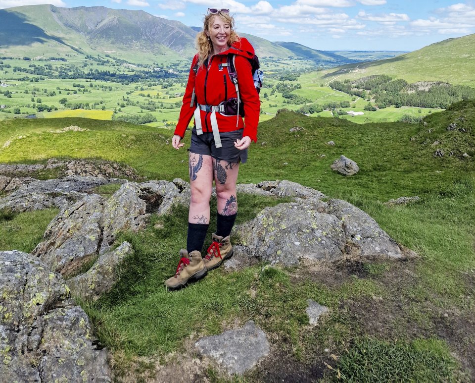 Kate Appleby in the Lake District. Photo released June 25 2024. Illegal campers have been frustrating inhabitants of the Lake District by fly tipping and scorching the earth with BBQs. Parties of wild campers are said to be venturing into the national park with the intention of drinking and eating outdoors before spending the night in tents. The Lake District National Park Authority insists that wild camping is not technically permitted anywhere in the Lake District without permission from private landowners. Those who live nearby have become fed up with the fly campers ditching all their rubbish and displaying antisocial behaviour. .