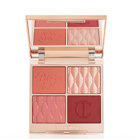 The Charlotte Tilbury palette comes in two shades