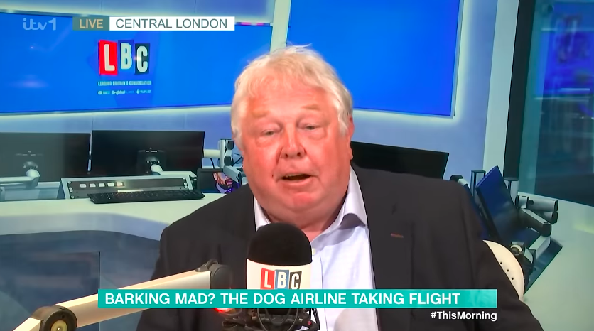 This Morning has received 637 complaints after guest Nick Ferrari ranted about nut allergies