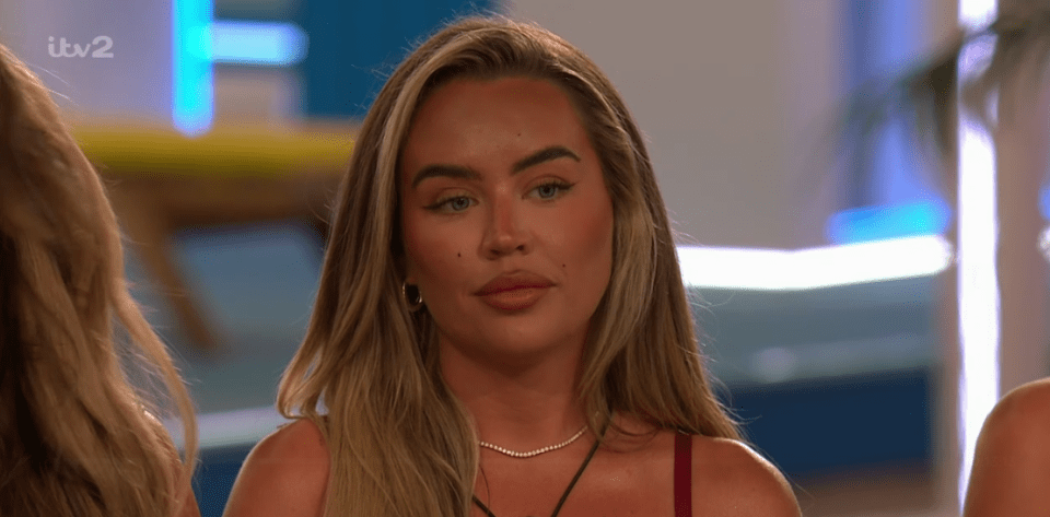 Samantha was dumped from the villa in week three