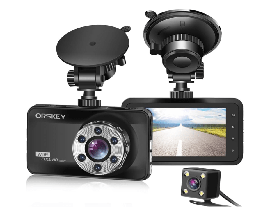 Shoppers can snag a great price on this highly-rated dash cam at Amazon