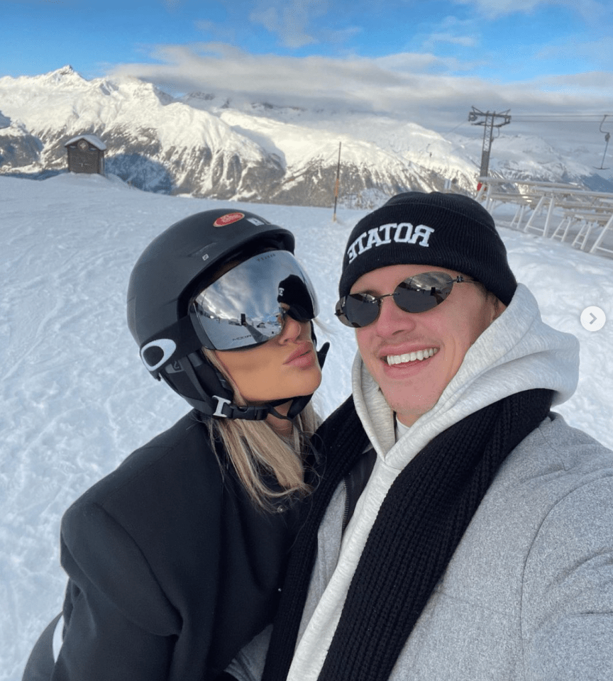 Adventurous ski trips to luxurious locations are also the ticket for Aine May and Gallagher