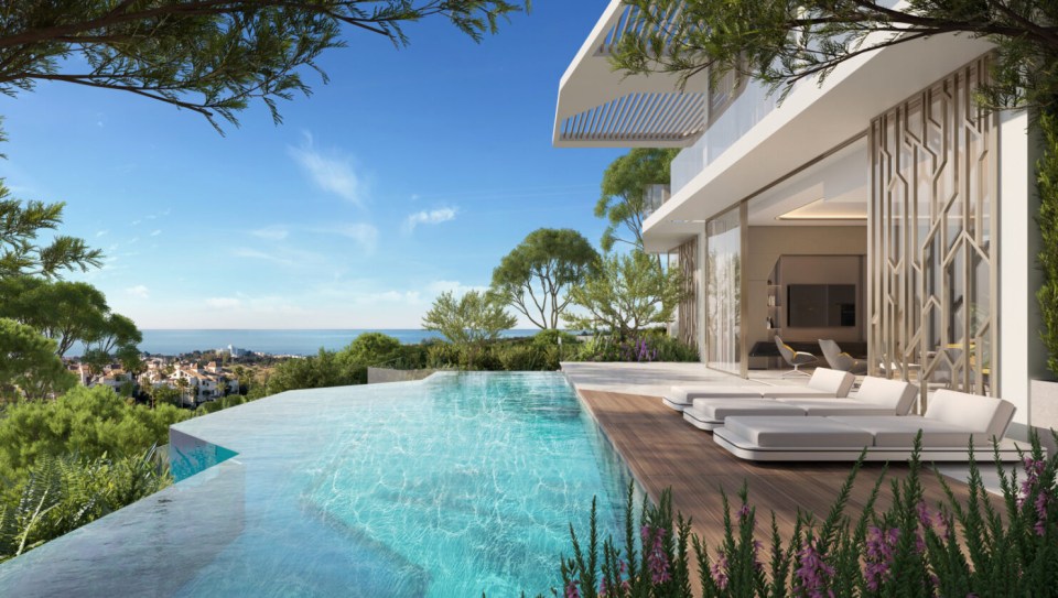 Each villa is equipped with its own private pool