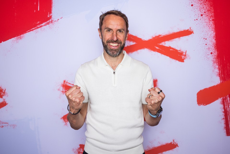 BLANKENHAIN, GERMANY - JUNE 11: (EDITORS NOTE: Image has been digitally enhanced.) Gareth Southgate, Head Coach of England poses for a portrait during the England Portrait session ahead of the UEFA EURO 2024 Germany on June 11, 2024 in Blankenhain, Germany. (Photo by Boris Streubel - UEFA/UEFA via Getty Images)