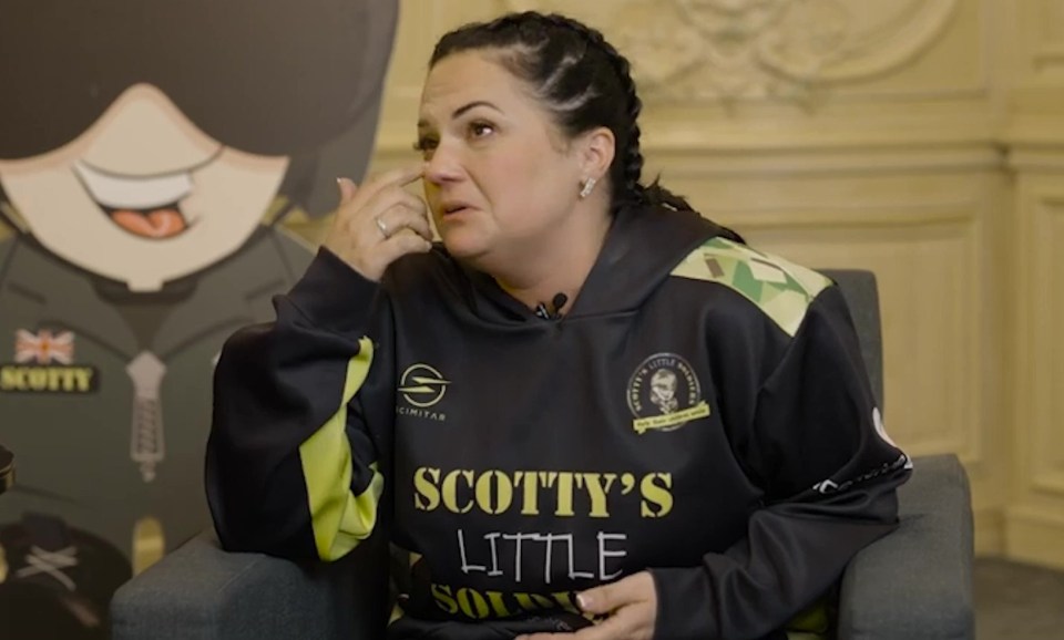 Nikki founded Scotty's Little Soldiers after her husband Corporal Lee Scott was killed in Afghanistan