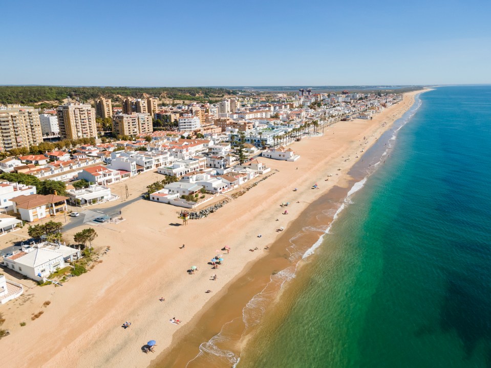 Beach destinations like Huelva can also be reached by rail