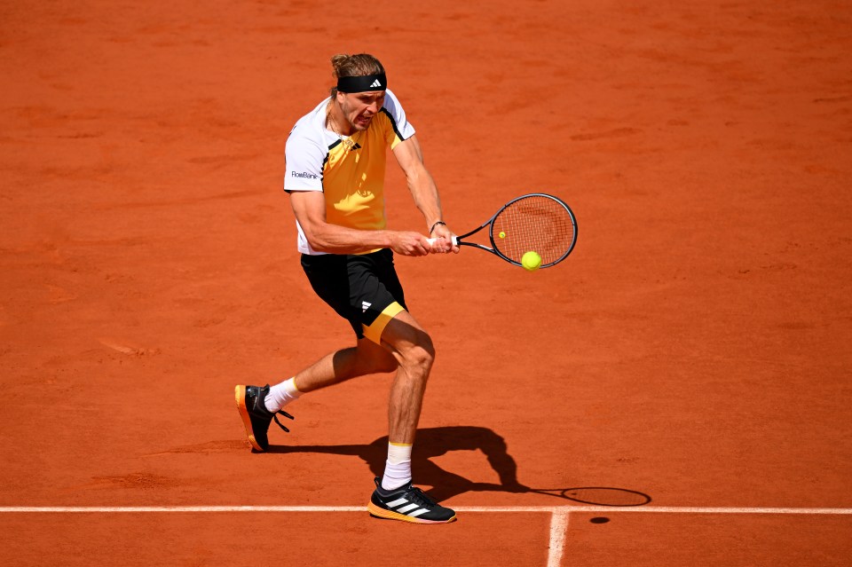 Zverev's backhand is one of his biggest strengths and he used it to turn the match around