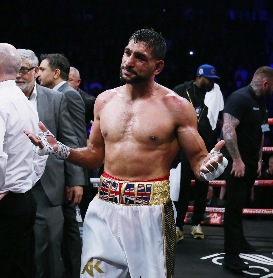 Former world champion Amir Khan is keen to test himself against The Problem Child