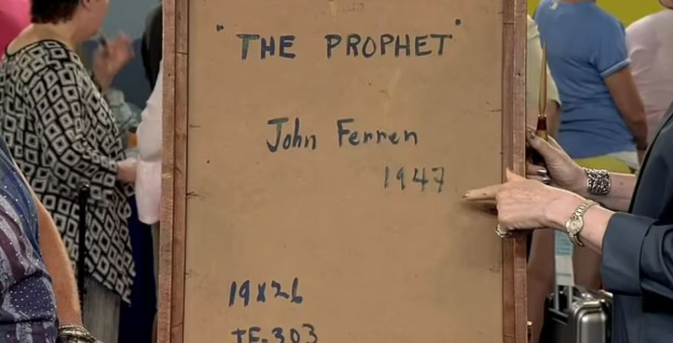 The picture was titled The Prophet