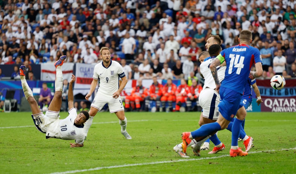 But Jude Bellingham saved England with an incredible bicycle kick to force extra-time