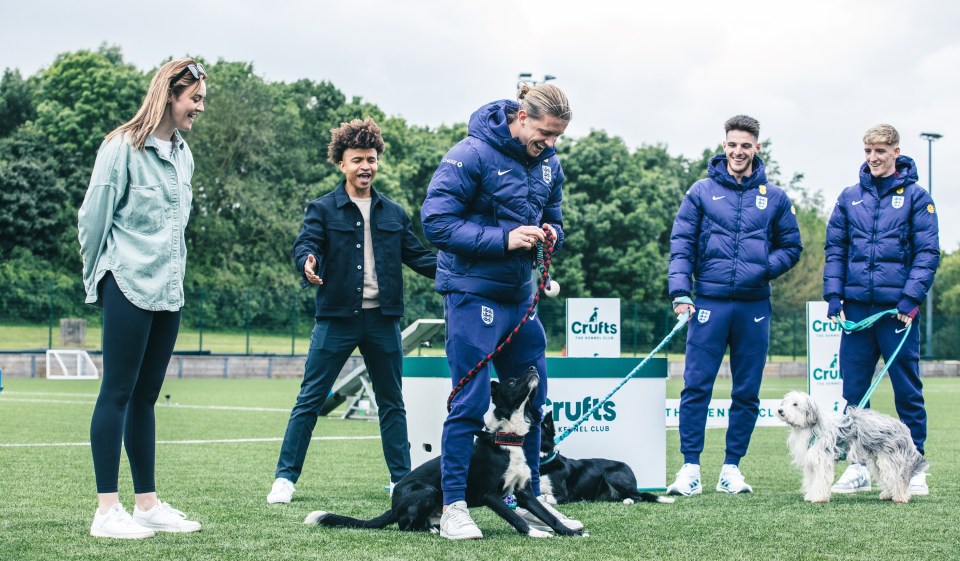 Conor Gallagher can't be accused of paw form but now it's the turn of his 'not the most intelligent' pup to face the spotlight