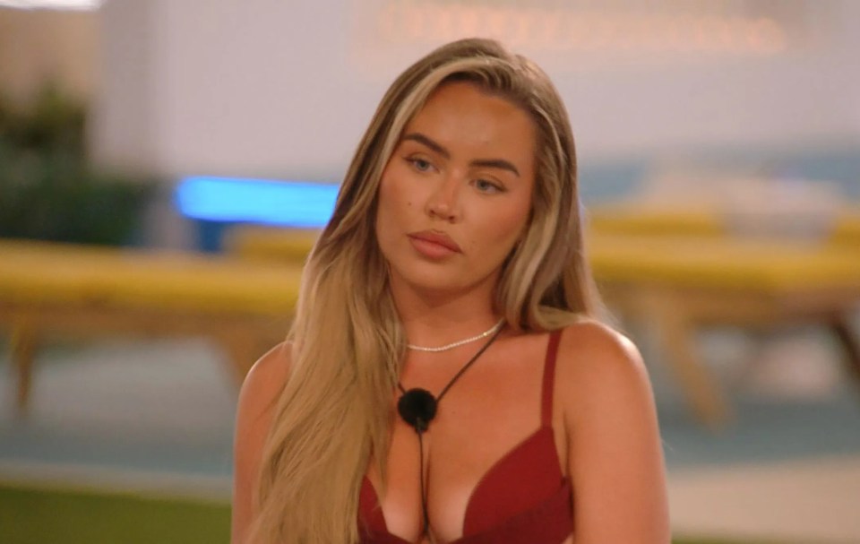 Samantha Kenny was sent packing after Grace Jackson stole her man