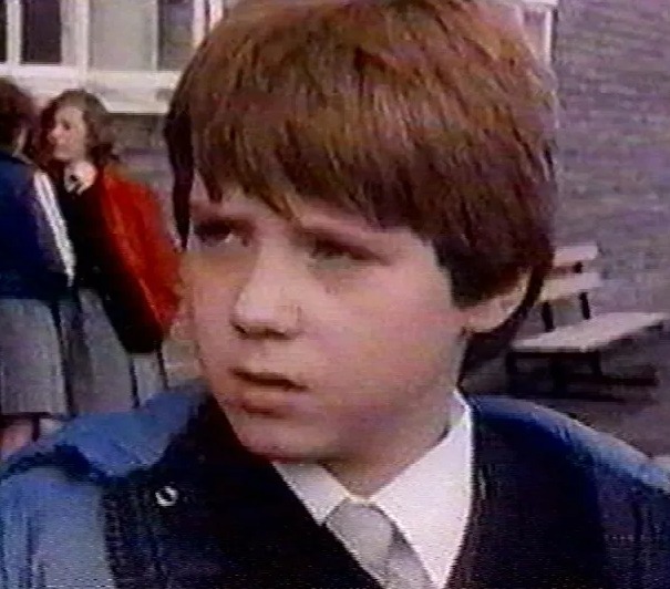 A picture file of the actor John Alford during his time in the television programme Grange Hill.